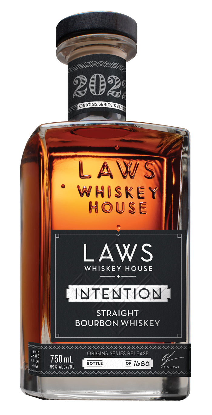 Laws House Intention Straight Bourbon Origins Series Release 2022 Whiskey