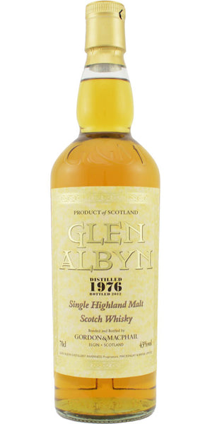Glen Albyn 1976 (Bottled 2012) Rare Vintage Gordon & MacPhail Scotch Whisky | 700ML at CaskCartel.com