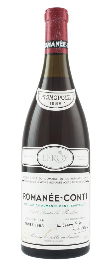 BUY] 1988 | Domaine de La Romanee Conti | Romanee Conti at