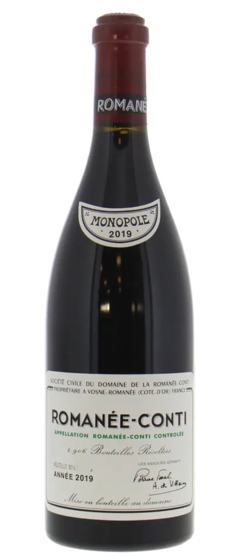 2019 | Domaine de la Romanee Conti | Romanee Conti at CaskCartel.com