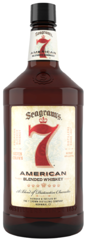 Seagram's 7 Crown American Blended Whiskey | 1.75L at CaskCartel.com