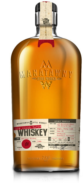 Manatawny Still Works Small Batch Whiskey Series Releases Limited Edition Batch 01 Whiskey