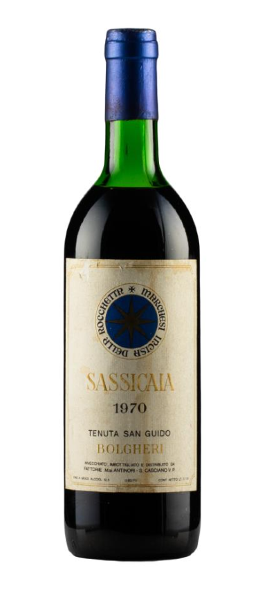 1970 | Tenuta San Guido | Sassicaia at CaskCartel.com