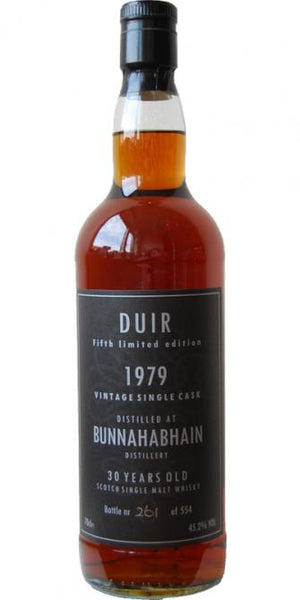 Bunnahabhain 30 Year Old (D.1979, B.2009) The DUIR Collection Scotch Whisky | 700ML at CaskCartel.com