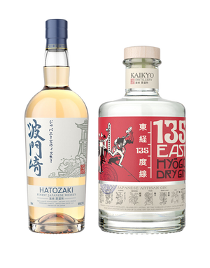 Hatozaki Finest Whisky & 135 East Hyogo Dry Gin at CaskCartel.com