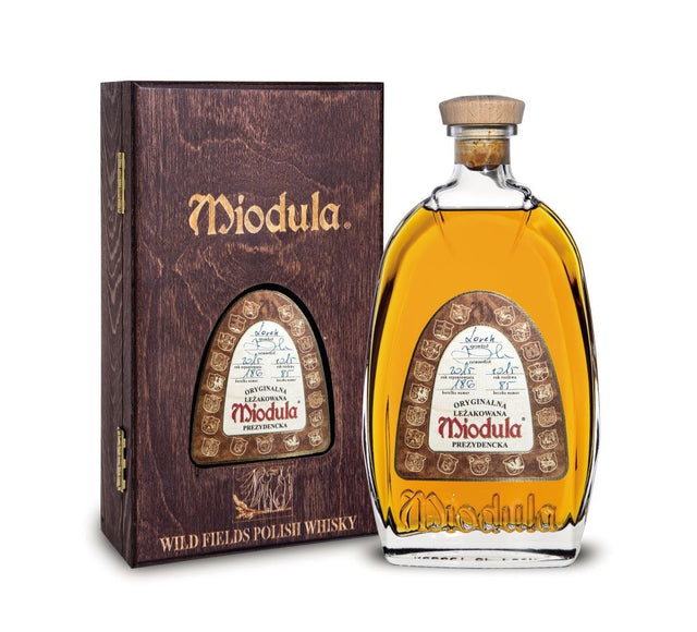 Miodula Prezydencka Lezakowana Wild Fields Finish 2022 Liqueur | 500ML at CaskCartel.com