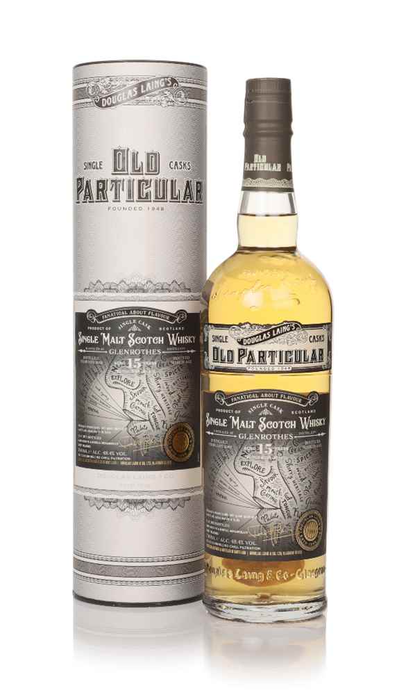 Glenrothes 15 Year Old 2007 (cask 15583) - Old Particular Fanatical About Flavour (Douglas Laing) | 700ML at CaskCartel.com
