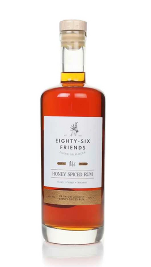 Eighty-Six Friends Honey Spiced Rum | 700ML at CaskCartel.com
