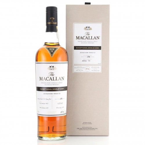 The Macallan 1950 Exceptional Cask 67 Year Old Whisky RARE | VAULT COLLECTION