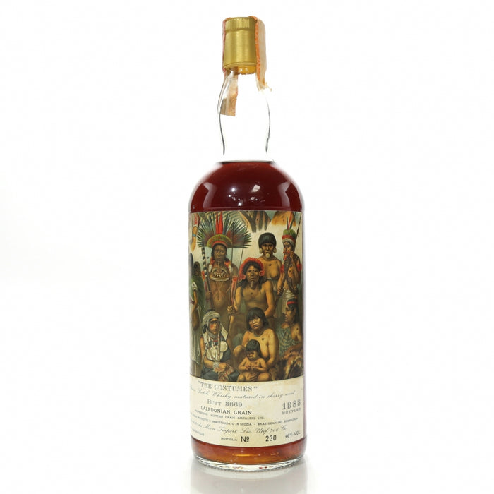 Caledonian 1963 (Bottled 1988) Moon Import, “The Costumes Scotch Whisky