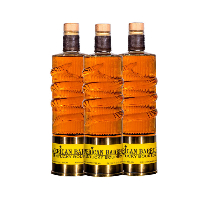 American Barrels Bourbon Whiskey | (3) Bottle Bundle **Collect One/Drink Two**