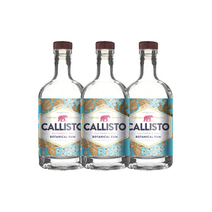 Callisto Californian Dry Botanical Rum (3) Bottle Bundle at CaskCartel.com
