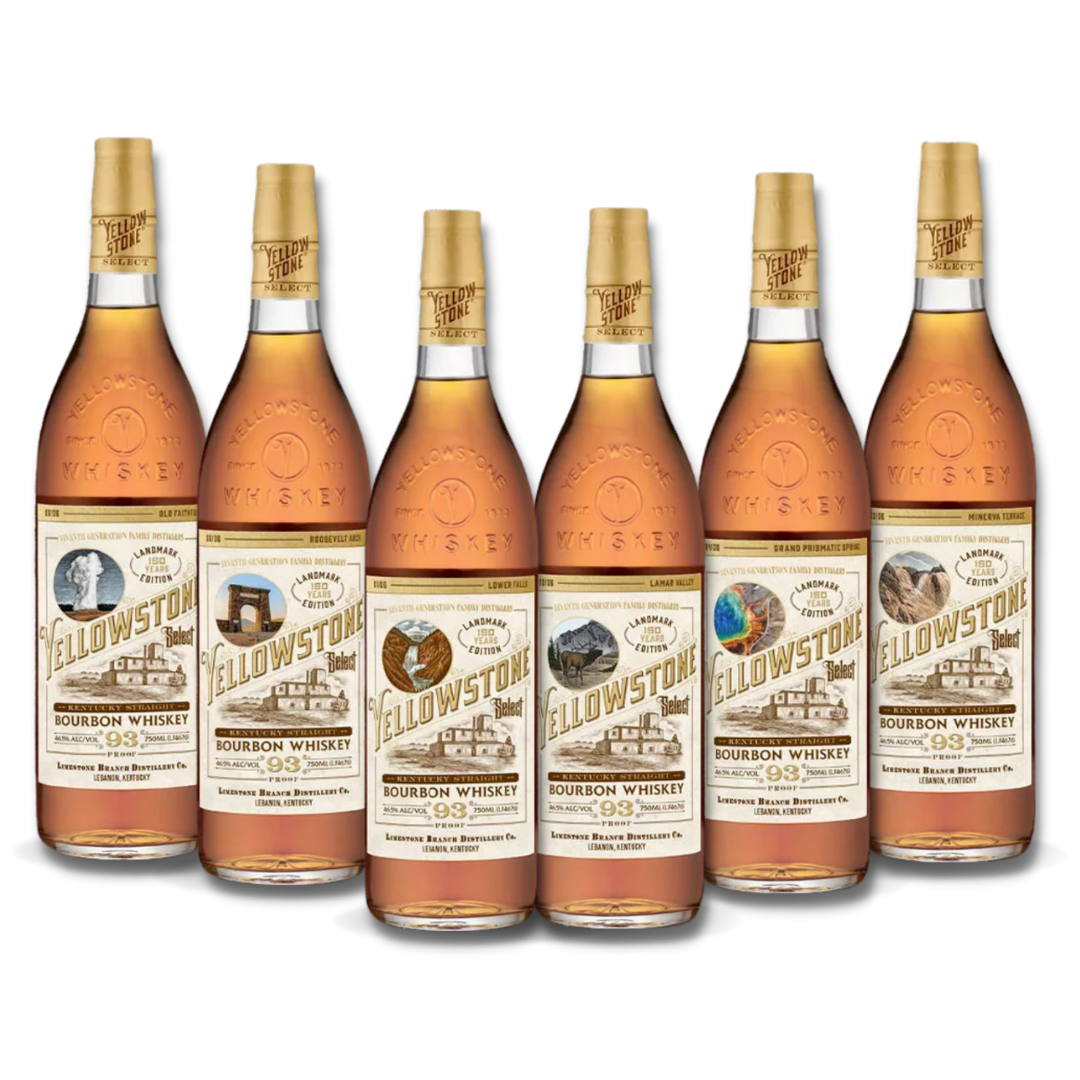 [BUY] Yellowstone Select 'Landmark Edition' Bourbon | Complete (6) Bottle Set at CaskCartel.com