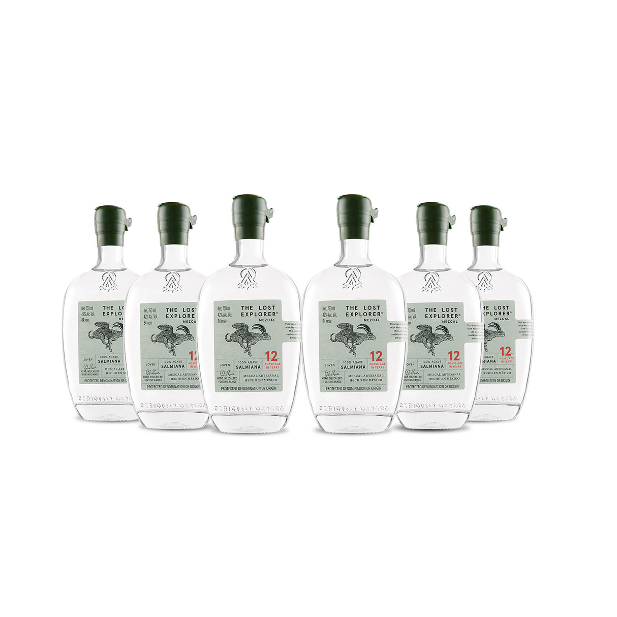 The Lost Explorer Salmiana Mezcal (6) Bottle Bundle at CaskCartel.com