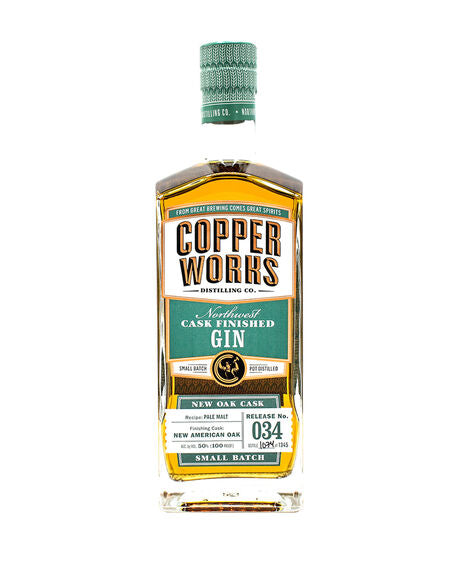 Copperworks Cask Finished Gin at CaskCartel.com