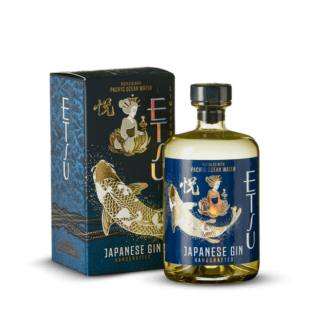 Etsu Handcrafted Deep Ocean Japanese Gin | 700ML at CaskCartel.com