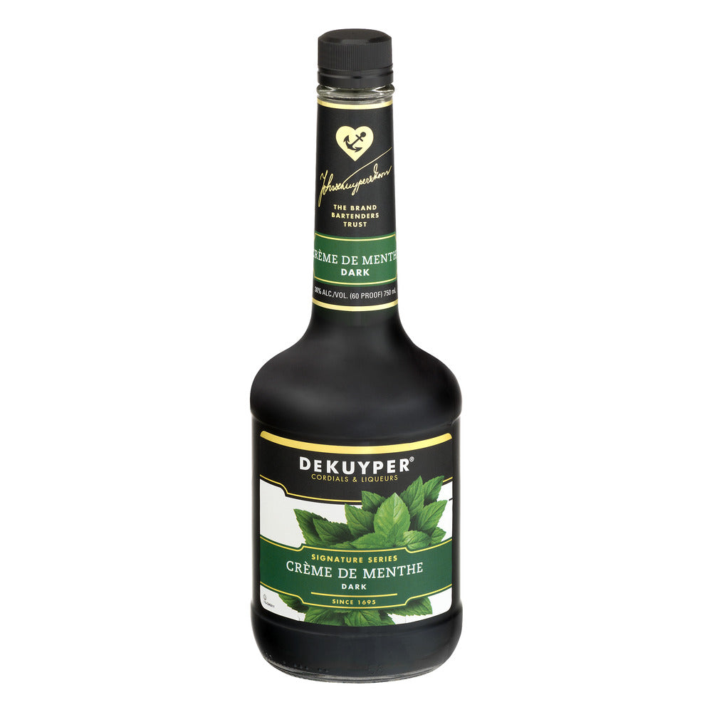 DeKuyper Signature Series Creme Menthe Green Liqueur - CaskCartel.com