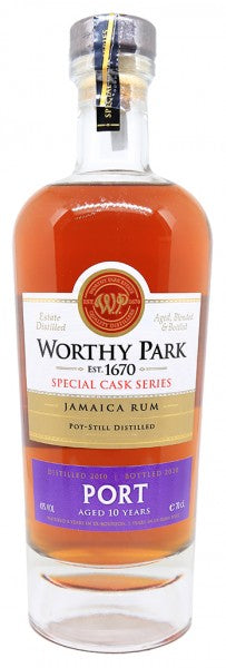 Worthy Park Special Cask Series Jamaica- PORT 10 Year Rum