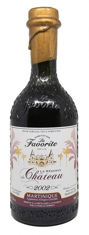 La Favorite Réserve du Château Vintage 2002 18 Year Old Martinique Rum | 700ML at CaskCartel.com