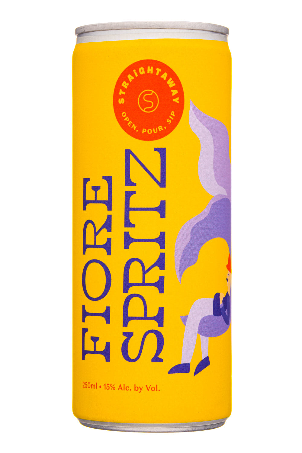 Straightaway Fiore Spritz | 4*250ML at CaskCartel.com