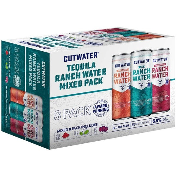 Cutwater Tequila Ranch Water Mixed Cocktail | 8*355ML
