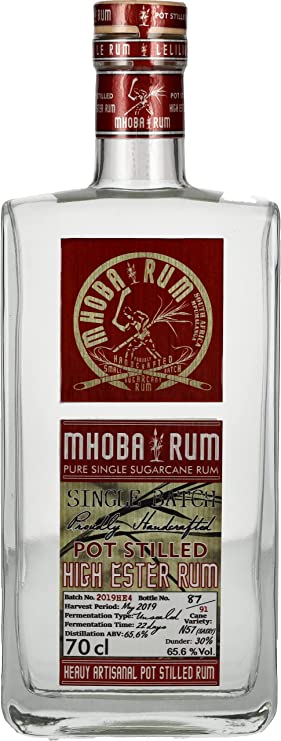 Mhoba Pot Stilled High Ester Rum | 700ML at CaskCartel.com