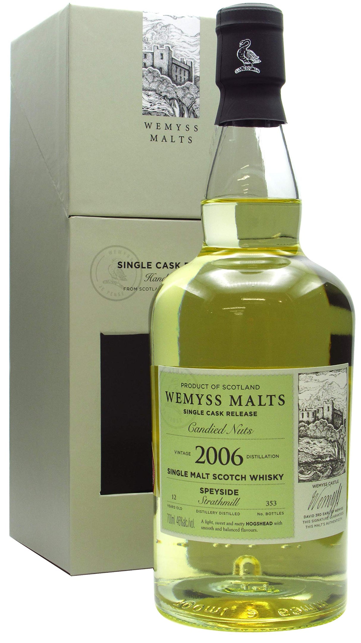 Strathmill Candied Nuts Single Cask 2006 12 Year Old Whisky | 700ML at CaskCartel.com