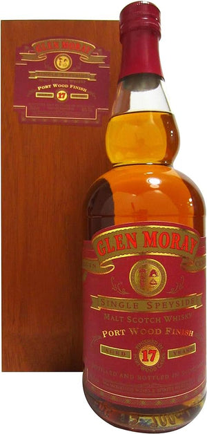 Glen Moray Port Wood Finish 17 Year Old Whisky | 700ML at CaskCartel.com
