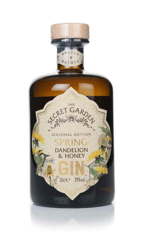 The Secret Garden Distillery Dandelion & Honey Gin | 500ML at CaskCartel.com