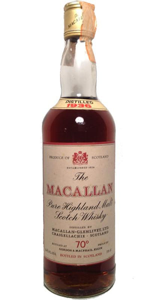 Macallan Pure Highland Malt 1936 Vintage Whisky at CaskCartel.com
