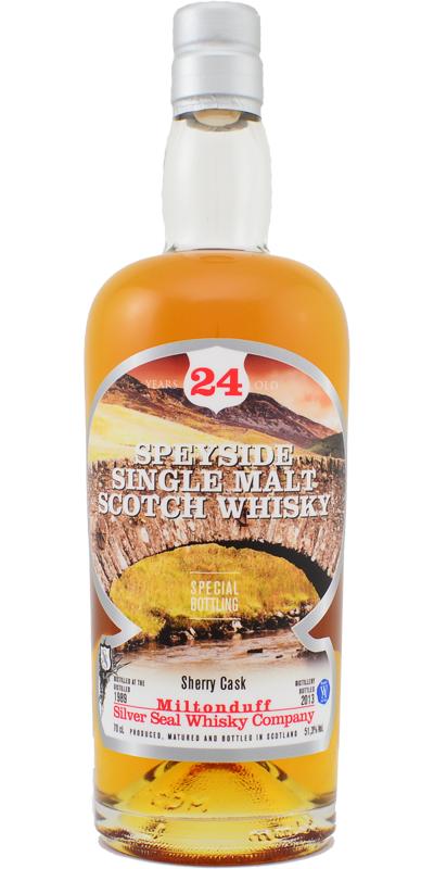 Miltonduff 24 Year Old (D.1989, B.2013) Silver Seal Scotch Whisky | 700ML at CaskCartel.com