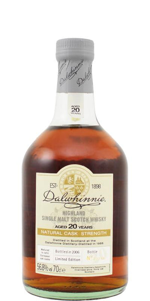 Dalwhinnie 20 Year Old Cask Strength (D.1986 B.2006) Scotch Whisky | 700ML at CaskCartel.com