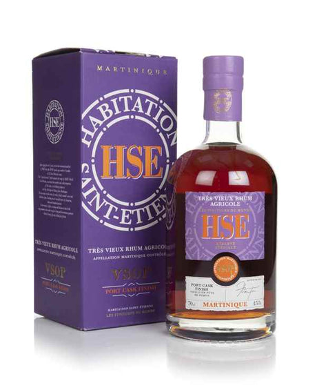 Habitation Saint-Étienne Rhum VSOP Port Cask Finish | 700ML at CaskCartel.com