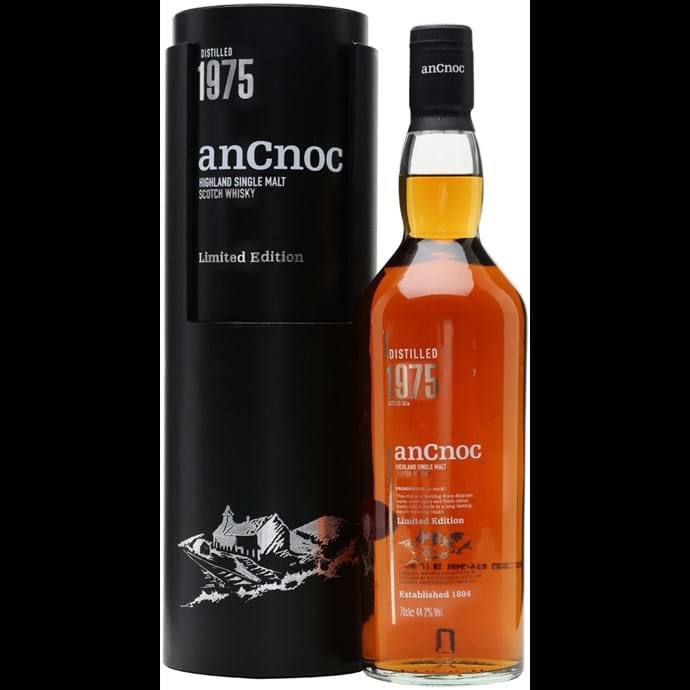 anCnoc Limited Release Distilled in 1975 Scotch Whisky