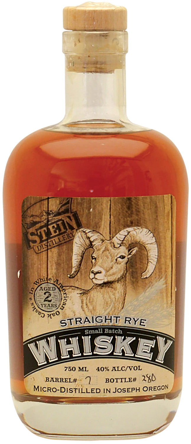 Stein Distillery 2 Year Old Small Batch Straight Rye Whiskey - CaskCartel.com