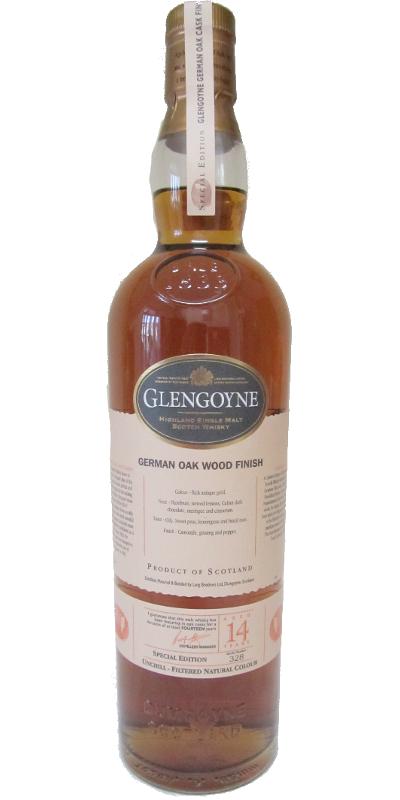 Glengoyne 14 Year Old German Oak Wood Finish Scotch Whisky | 700ML