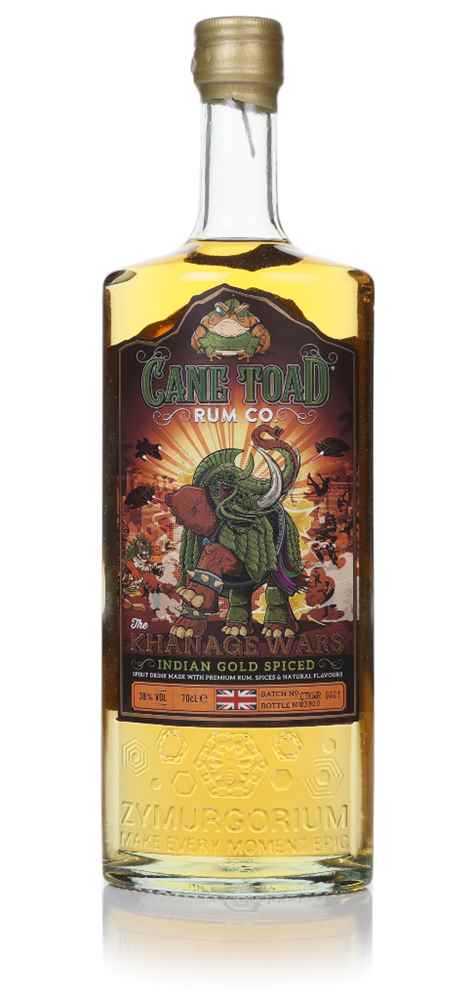 Cane Toad Khanage Wars Indian Gold Spiced Rum | 700ML