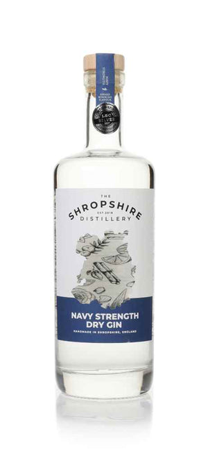 The Shropshire Distillery Navy Strength Gin | 700ML at CaskCartel.com