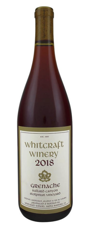 2018 | Whitcraft Winery | Stolpman Vineyard Grenache at CaskCartel.com