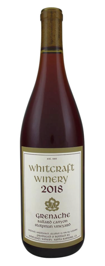 2018 | Whitcraft Winery | Stolpman Vineyard Grenache