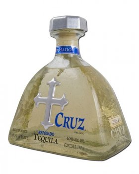 Cruz Del Sol Reposado Tequila W/2 Shot Glass