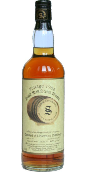 Linkwood Signatory 1984 Single Malt Scotch Whisky - CaskCartel.com