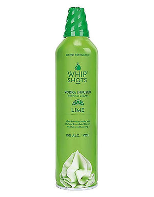 Whip Shots Lime Vodka Infused Whipped Cream | 200ML at CaskCartel.com