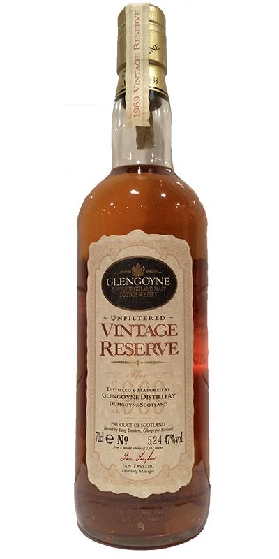 Glengoyne 1969 Vintage Reserve Scotch Whisky | 700ML