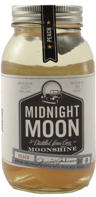 Junior Johnson's Midnight Moon Peach Moonshine