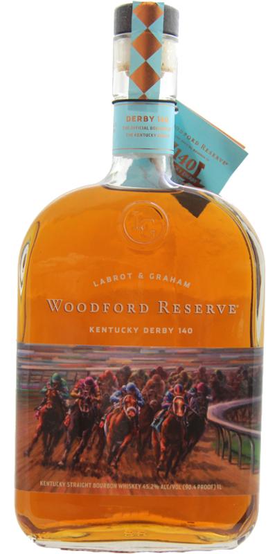 Woodford Reserve Kentucky Derby 140 Limited Edition Bourbon Whiskey 1L