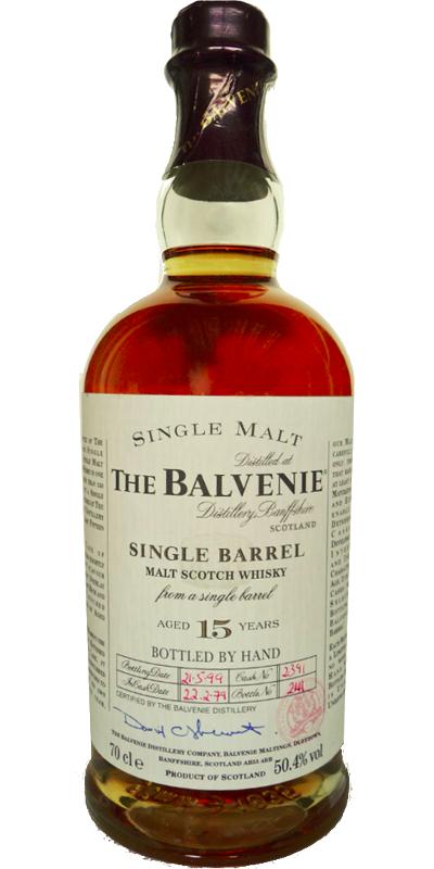 BUY] Balvenie Single Barrel #15610 1979 15 Year Old Scotch Whisky