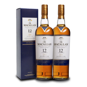 The Macallan Double Cask 12 Year Old (2) Bottle Bundle | Highland Single Malt Scotch Whisky at CaskCartel.com