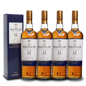 The Macallan Double Cask 12 Year Old (4) Bottle Bundle | Highland Single Malt Scotch Whisky at CaskCartel.com