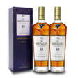 The Macallan Double Cask 18 Year Old (2) Bottle Bundle Highland Single Malt Scotch Whisky at CaskCartel.com